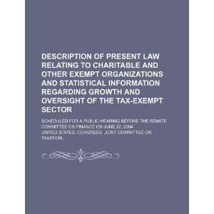  of present law relating to charitable and other exempt organizations 