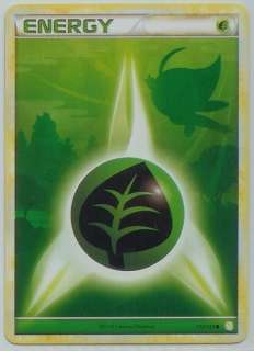 POKEMON HeartGold SoulSilver MINT #115/123 GRASS ENERGY  