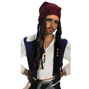  Jack Sparrow Headband with Hair Child Costume Accessory 