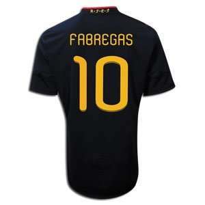  #10 Fabregas Spain Away 2010 World Cup Jersey (Size L 