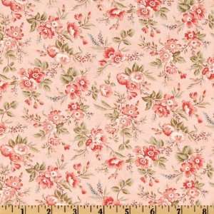  44 Wide Moda Oasis Spa Flower Pink Champagne Fabric By 