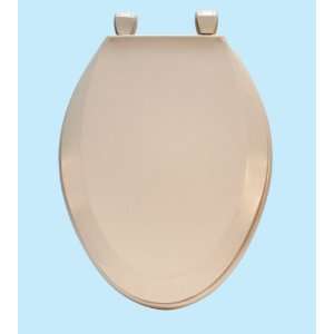    106 A Elongated Economy Plastic Toilet Seat, Bone: Home Improvement