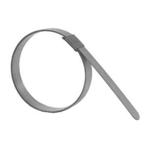   Clamp ID, 0.022 Band Thickness, 5/8 Band Width, Pack of 100