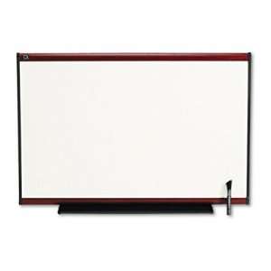   Board, 3 x 2 Feet, Mahogany Finish Frame (TE543M): Office Products