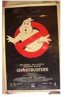 Ghost Busters Movie Poster Original Ghostbusters Old  