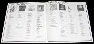 ERIC CLAPTON ~ 11 LP (13 RECORDS) BOX SET ~ RSO GERMANY 1981 w DELUXE 