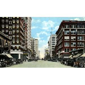  Downtown Houston, ca. 1910   Fine Art Gicl  e Photographic 