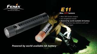 Fenix E11 Cree XP E LED AA Flashlight  