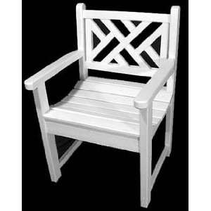  Chippendale Arm Chair Black Patio, Lawn & Garden