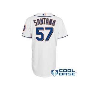   Mets Authentic Johan Santana Home Cool Base Jersey