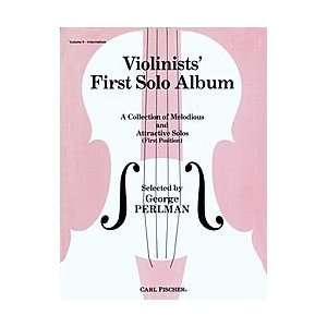  Violinists First Solo Album Vol. II (Intermediate 