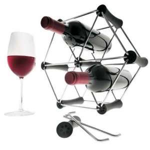 CLOSEOUT   Eva Solo Wine Rack for 6 Bottles567724  