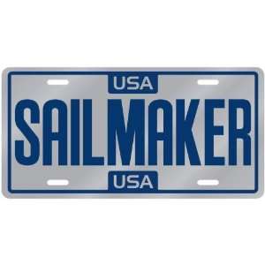  New  Usa Sailmaker  License Plate Occupations