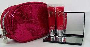 Victorias Secret Juiced Berry,Cherry Bomb LipGloss ,cosmetic bag,make 
