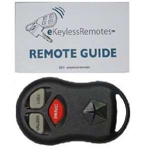 1998 2000 Chrysler Cirrus Keyless Entry Remote Fob + eKeylessRemotes 