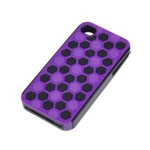  Black+Purple Football TPU+PC Protector Case Cover for 