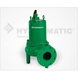  S4S500M3/4 Cast Iron Sewage Pump, 5 HP, 3 Phase, 230/460 Volt, 6 3/4 