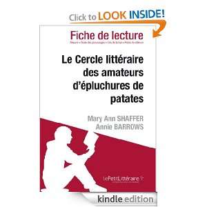   Mary Ann Shaffer et Annie Barrows (Fiche de lecture) (French Edition