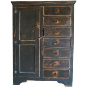  Painted Pine Guyer Armoire