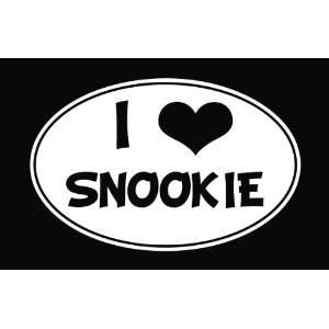  Jersey Shore   I Love Snookie Die Cut Vinyl Decal Sticker 