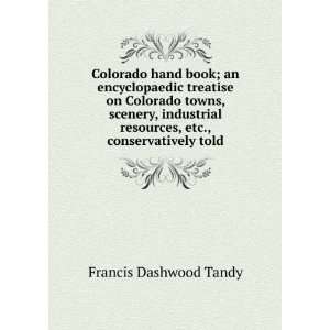   resources, etc., conservatively told Francis Dashwood Tandy Books