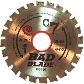 BAD BLADE BB450,KWIKTOOL,C7, METAL CUTTING BLADE, NEW  