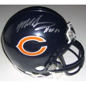 Mike Singletary Signed Bears Mini Helmet Sports 