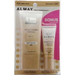  Almay Smart Shade Makeup & Concealer   Light / Medium 200 