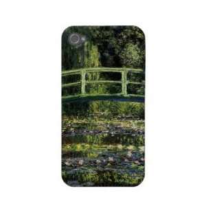 Water Lilies and Japanese Bridge Iphone 4 Covers 