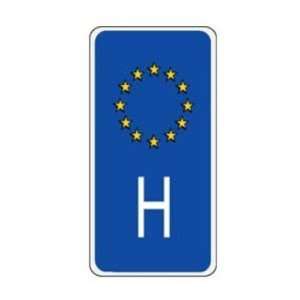  Hungary Euroband Sidebar Decal   Bumper Sticker 