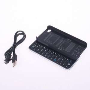  BestDealUSA Black Wireless Bluetooth Slide Out Keyboard Case Cover 