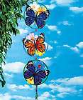 New Butterfly Hanging Circle Wind Spinner Garden Outdoor Yard Decor