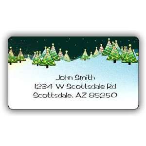  Christmas Tree Forest Label