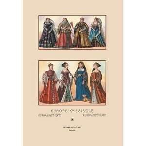 European Noblewomen of the Sixteenth Century   20x30 Gallery Wrapped 