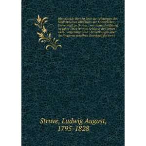   einzelner Krankheitsformen i Ludwig August, 1795 1828 Struve Books