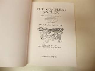 vintage here is a very interesting book the compleat angler by izaak 