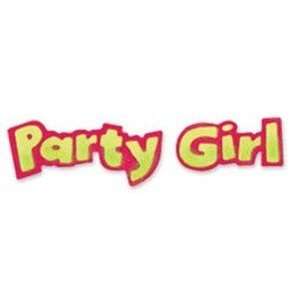    Sizzix(R) Sizzlits Singles Die   Party Girl Phrase