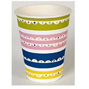  Bright Patterned Party Cups
