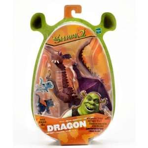  Shrek 2 Action Figure Dragon Figure w/ Baby Dronkey Toys 