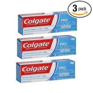 Colgate Pro Clinical White Toothpaste   Sparkling Mint Paste (Pack of 