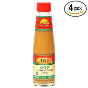 Lee Kum Kee Peanut Flavored Sauce, 8 Ounce Bottle (Pack of 4)  