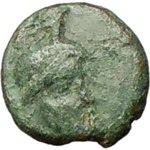   in Troas 27BC under Roman Rule Ancient Greek Coin Athena Minerva Rare