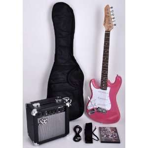  SX RST 3/4 LH BGMY Left Handed Short Scale Pink Guitar 