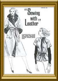 61945 00 Sewing with Leather Booklet. A helpful manual for sewing 