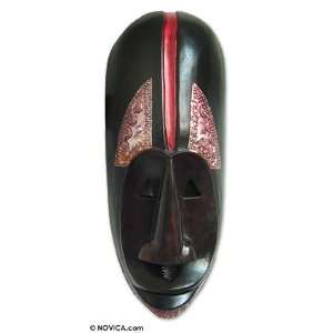  Congolese wood Africa mask, Man of Success