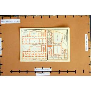   Map 1909 Italy Plan Palazzo Conservatori Piano Museo