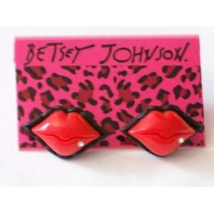  Hot Lips by Betsey Johnson First Date Collection Black 