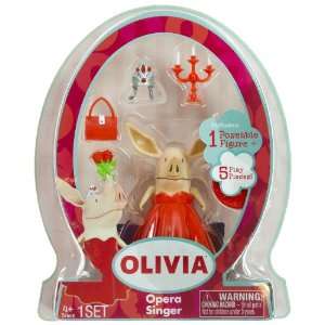  Opera Singer Olivia ~3 Mini Figure Playset Toys & Games
