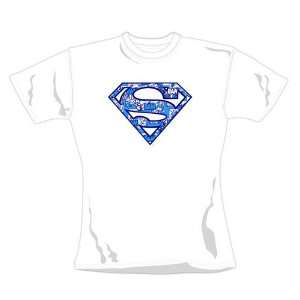          Superman T Shirt femme Logo Collage (S) Toys & Games