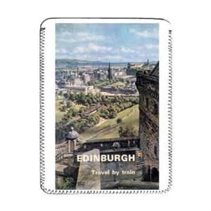  Edinburgh travel by train   Castle poster   iPad Cover 